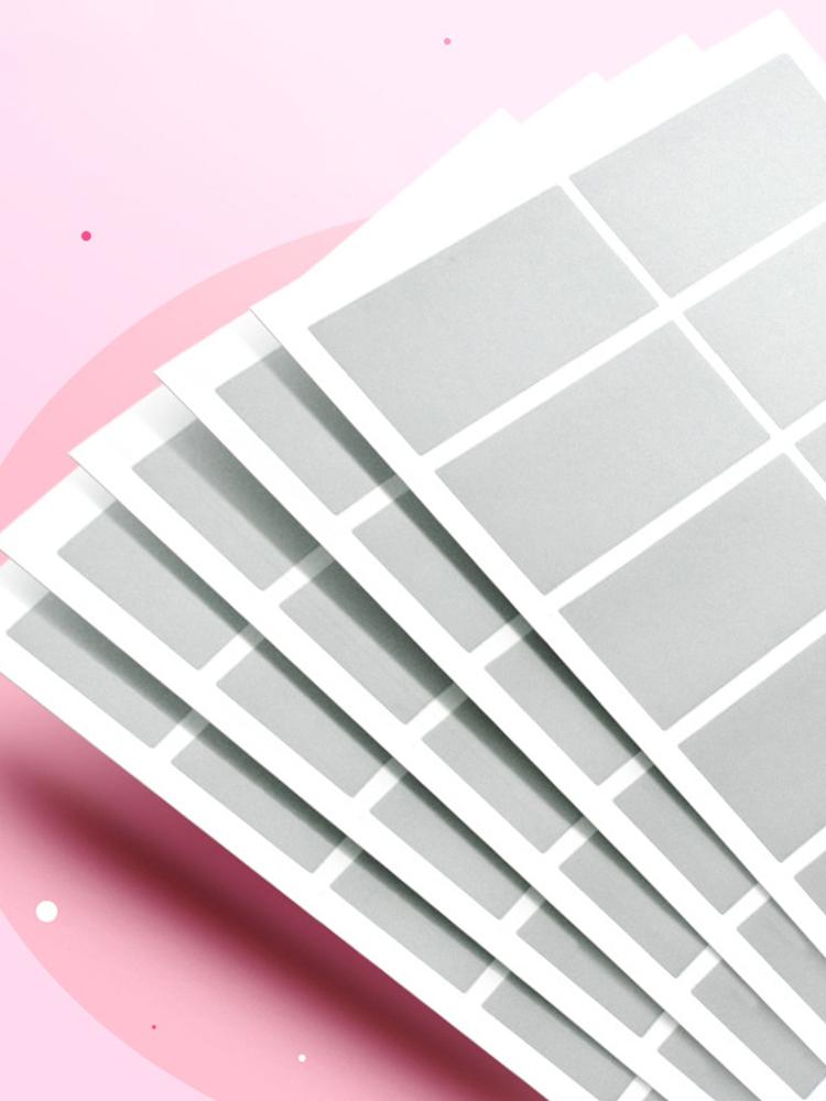 50 шт. Наклейки скретч-офф для вечеринки, сувениры, канцелярские наклейки