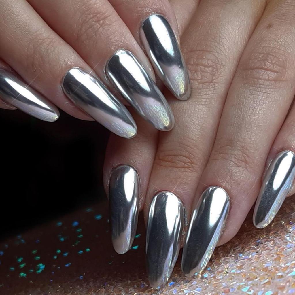 Nail Beauty Mirror Metal Glue Silver Painting Wire Hook Edge Color Painting Phototherapy Nail Oil Glue