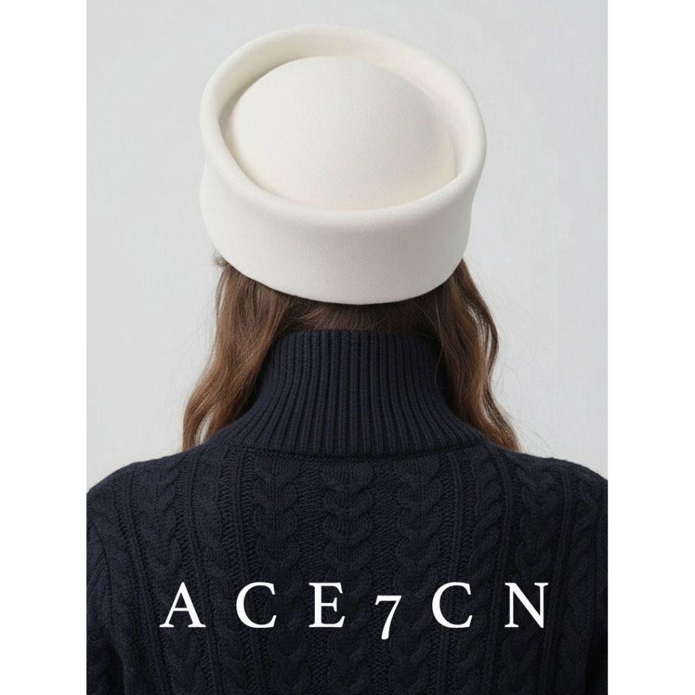 Шляпа для сценического выступления с жестким куполом, формальный берет, новая шляпка-таблетка для вечеринки