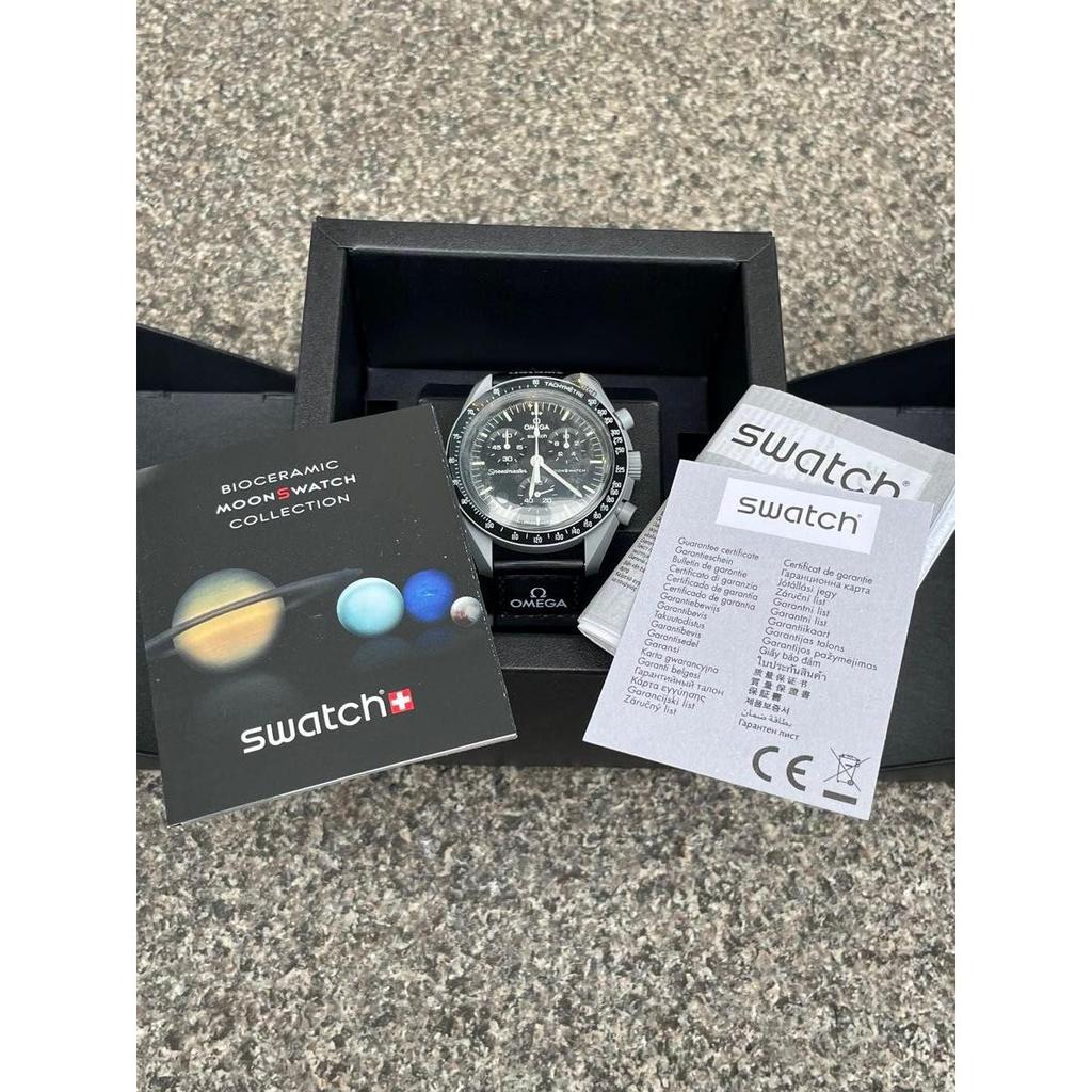 Б/у Moon Swatch Omega Moonswatch Moon Speedmaster Swatch Omega Speedmaster Новый