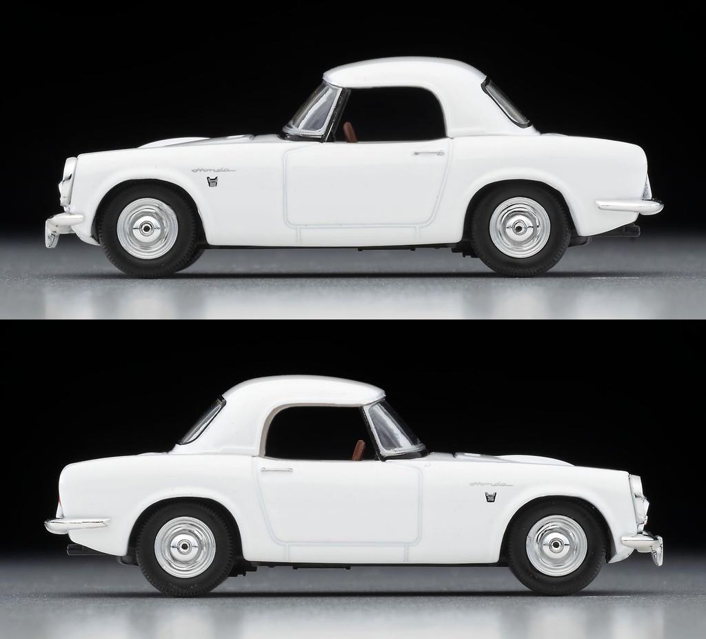 Tomytec Tomica Limited Vintage LV-200c Honda S800 Closed Top (White) Complete Model 335245