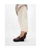 Fitflop [F-Luma] Women'S Square Chain Leather Wedge Loafers - Chocolate (Ft59K2L07D)