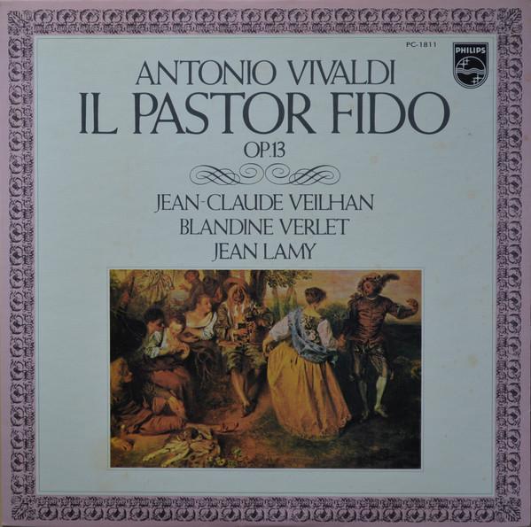 Виниловая пластинка JEANCLAUDE VEILHAN BLANDINE VERLE Вивальди Il Pastor Fido Op. 13 6 So PC1811 PHILIPS 1976 Япония Классический Б/У