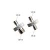1/4" Male To 1/4" 3/8" Male Threaded Metal Adapter 1/4 Inch Double Male Screw Adapter Supports Tripod Stand Camera Accessories
