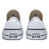 Converse Chuck Taylor All Star платформа низкий верх Маффин платформа низкий верх парусиновые туфли женские чисто белые