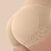 Women Underpants Seamless Lace High Waist Tummy Control Slim Fit High Elasticity Safety Pants Floral Embroidery Panties Daily Wear Underwear