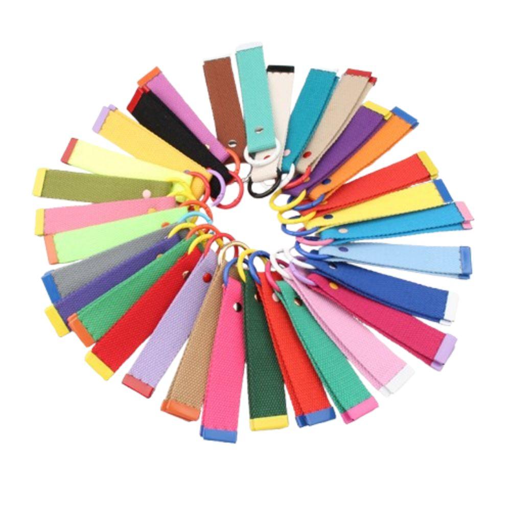 2 шт. прочный брелок для ключей шнурок красочная сумка подвеска держатель для ключей лента веревка брелок подарки