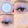 Monochrome Glitter Eyeshadow Pearlescent Highlighter Powder Makeup Diamond Eye Shadow Palette Bright Shiny Eye Makeup Cosmetics