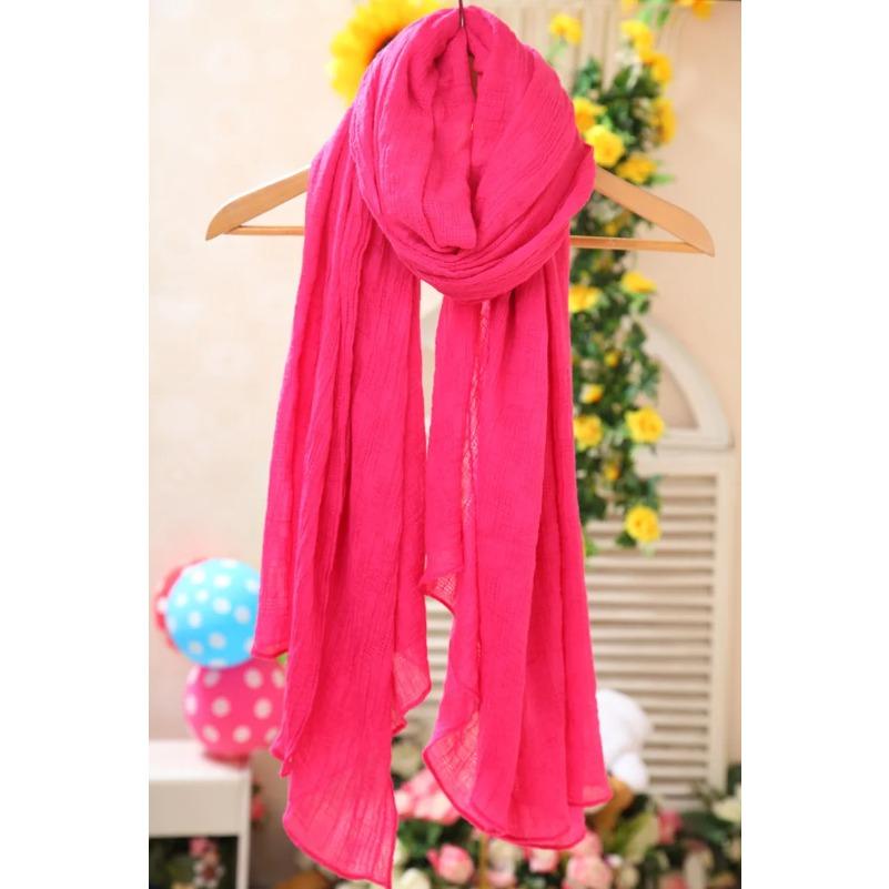 Solid Colour Scarfs For Ladies  Woman Hijab  Turban For Women
