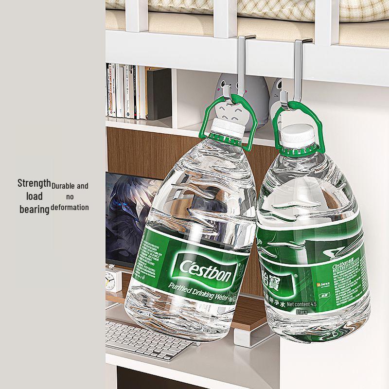 Stainless Steel Heavy-Duty Double S Hook for Cabinet or Bedside Use