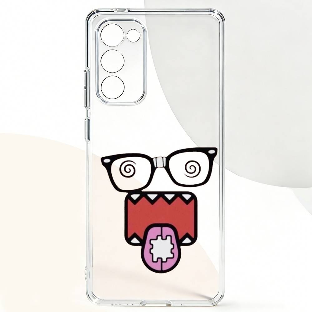 Милый чехол для телефона D-Domo-kun-N для Samsung Galaxy A91,80,73,72 ,71,53,52,32 ,31,22,21s,20, Прозрачный чехол