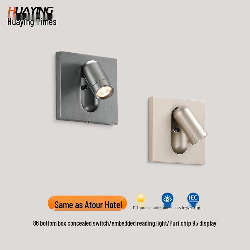 Вращающийся настенный светильник на все сезоны - Прикроватное чтение и декоративное освещение