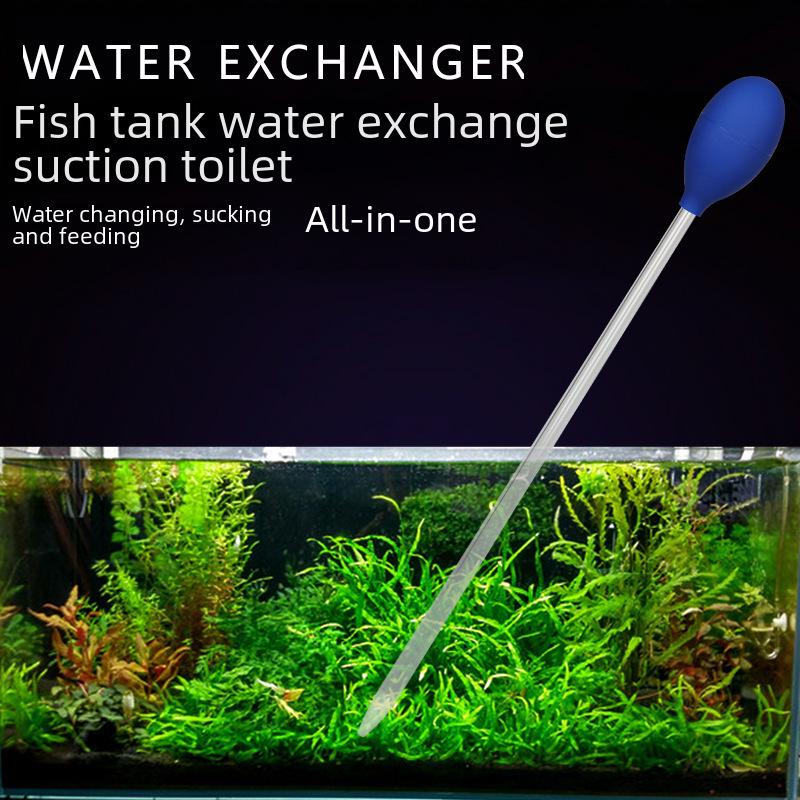 Мини ручной сменщик воды для аквариума и сифонный насос для очистки