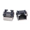 Pack Of 10Pcs RJ45 Ethernet Female Jacks Socket Metal Shielding SMTs Mount For Networking Devices PCB Replacement H=8.6