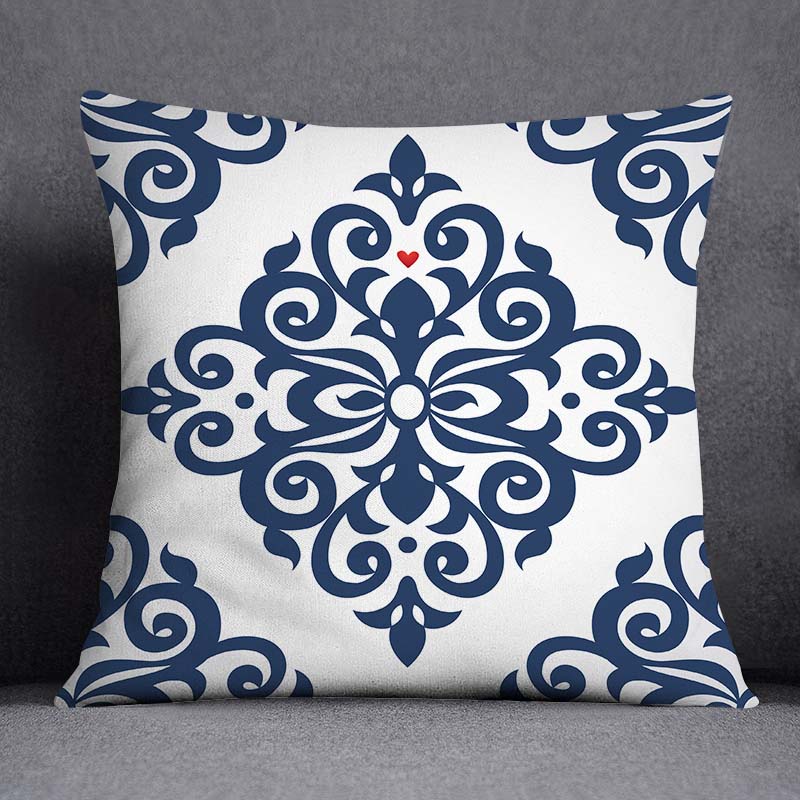 Geometric Color Pillowcase Home Decoration Pillowcase Square Pillowcase Home Office Decoration Cushion Cover