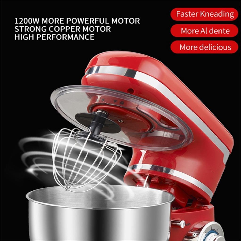 4L Stainless Steel Bowl Mixer Kitchen Blenders Mixer Cream Eggs Whisk Cake Dough Maker Bread Mixer Machine Food Processor