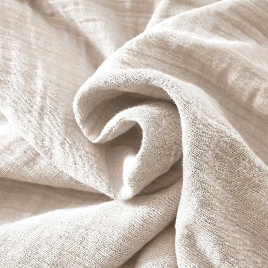 Duvet Cover 140x200 Cm In Natural Cotton Gauze