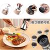 Pepper Manual Rock Set of Stainless Adjustable Ceramic Spice Crystalline Pepper Convenient For Condiment Kitchen Utensils Mill, Salt, 2, Steel,
