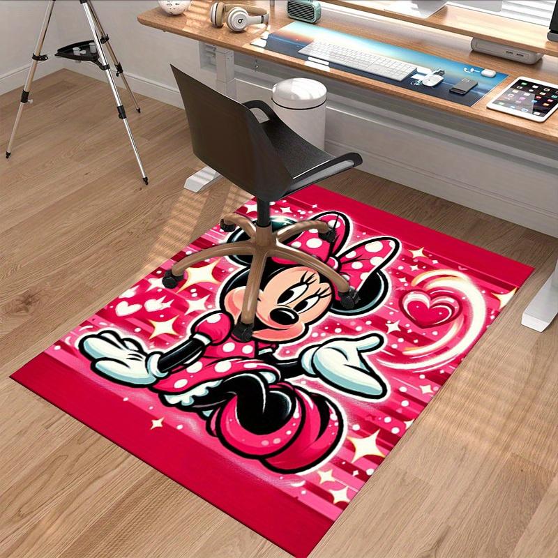 1pc. Cute Minnie Mouse Pink Polka Dot Rug - Home Decor, Office Carpet, Outdoor Mat, Gift Ideaz0414227