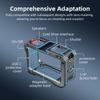 Совместимость с DJI ACTION 5 ACTION 3 Cage Алюминиевый сплав Быстросъемная защитная рамка Защитная камера с пазом для холодного башмака и винтом