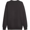 Puma Classics Letter Logo Embroidered Sports Casual Pullover Crewneck Sweatshirt Men Sweatshirt Black 623438-01