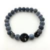 New Life Tree Bracelet For Men Women Natural Tiger Eyes Obsidian Stone Bracelet Aromatherapy Essential Oil Diffuser Bracelet Yoga Strand Jewelry