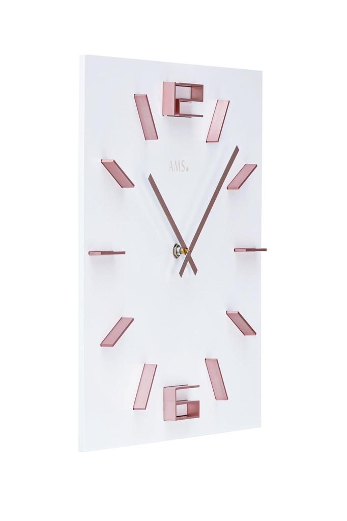 Современные настенные часы кварцевого типа компании AMS