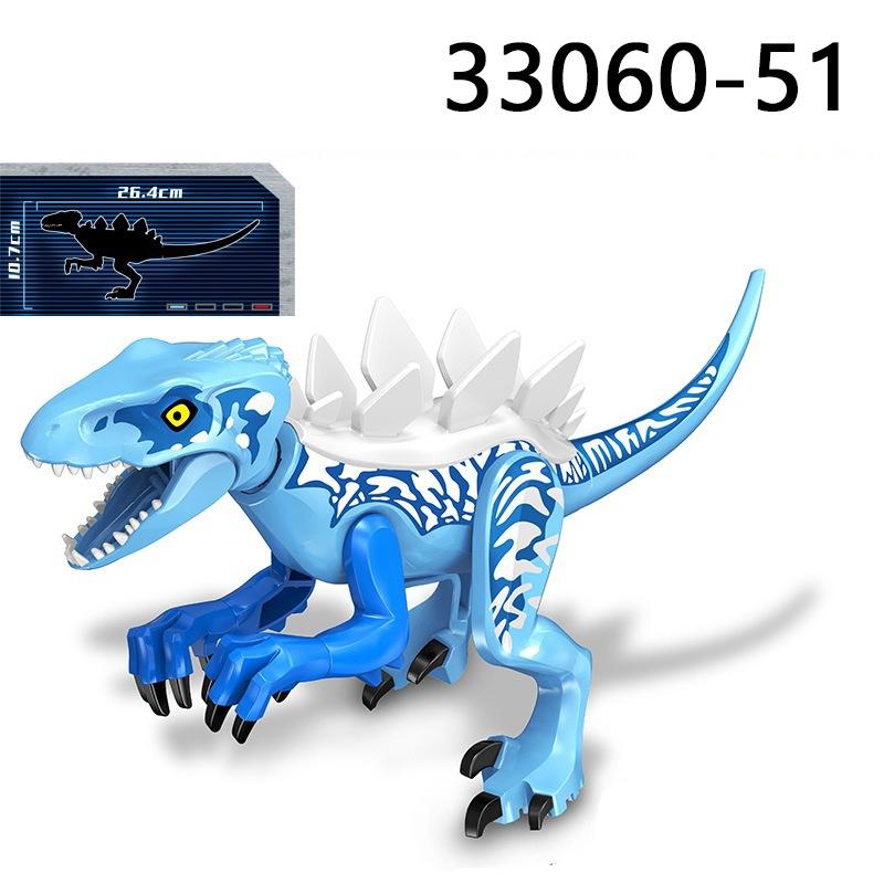 28 см Огромный Раптор Карнотавр Строительные блоки Динозавр Кирпичи Тираннозавр T-Rex Собрать Детские игрушки Детский подарок Рождественские подарки