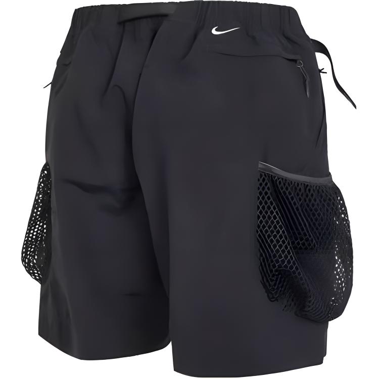 Nike ACG Cargo Pocket Свободные дышащие повседневные шорты Мужские брюки Черные DV9406-010