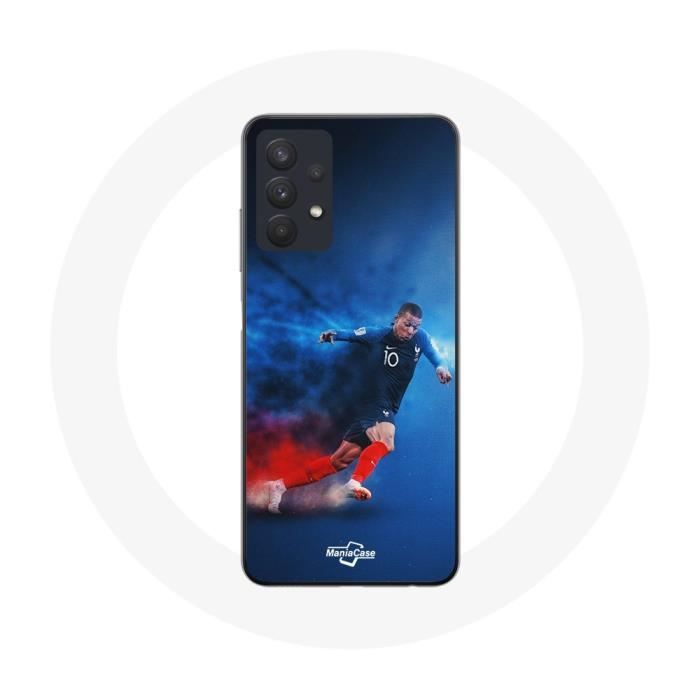 Coque - PSG - Kylian Mbappé - Souple - Sportif - Blanc - Samsung Galaxy A32 5G