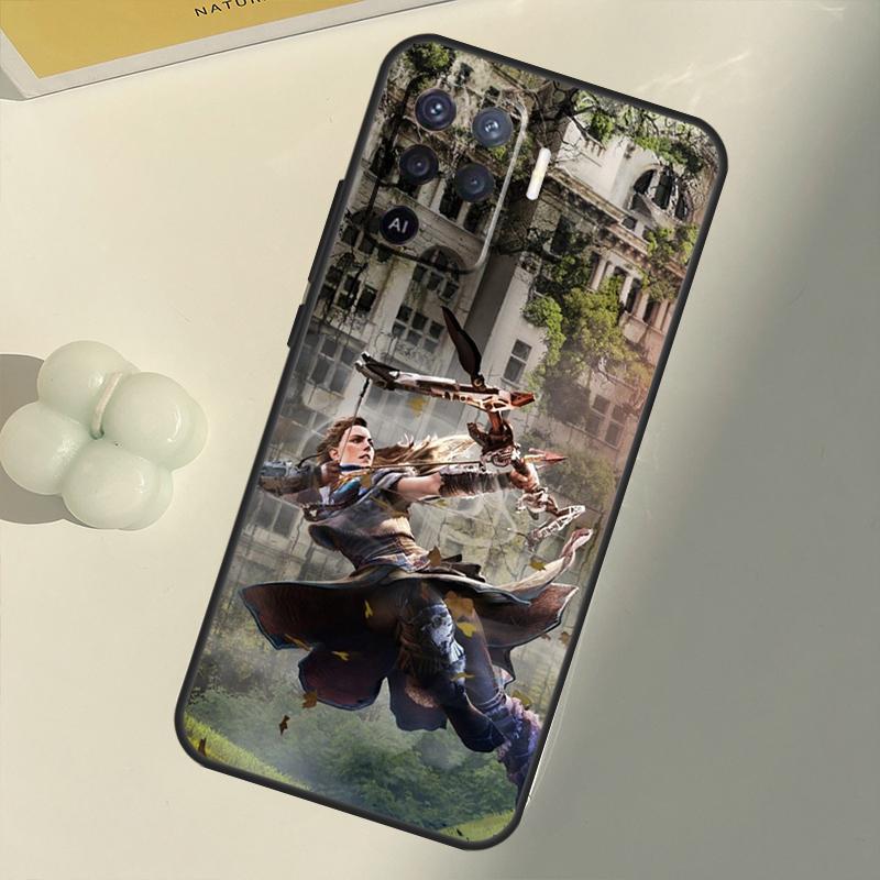Чехол Game Horizon Zero Dawn для OPPO A53 A53S 2020 A5 A9 A31 A52 A72 A94 A74 A54 A83 A91 A93 A16 A15, задний чехол
