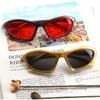 Ретро Панк Необычные Солнцезащитные Очки Очки Спортивные Солнцезащитные Очки Тени
