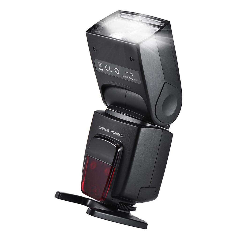 YN568EX III Беспроводная TTL Ведущая Ведомая Вспышка Спидлайт GN58 1 8000с Высокоскоростная Синхронизация Поддерживает Обновление Прошивки через USB