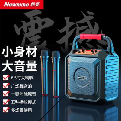 Портативный Bluetooth-динамик KTV Newmine K220, штекер CN (адаптер в комплекте)