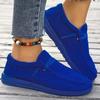 European and American Trendy Single Shoe 2024 New Solid Color Versatile Comfortable Strap Flat Bottom Large Single Shoe Sneakers