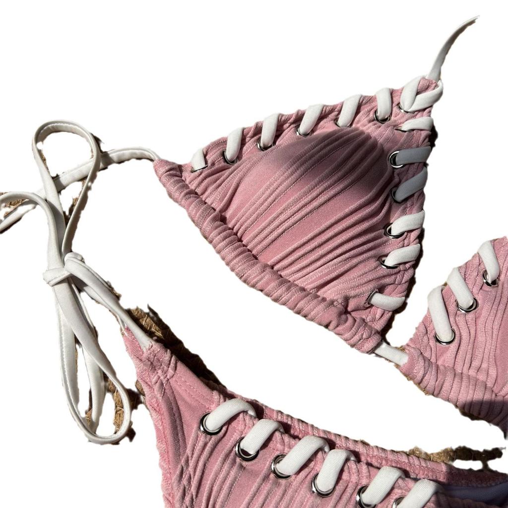 2025 Европейский и американский милый раздельный купальник