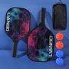 Pickleball Rackets Set Pickleball Paddle Set of 2 Rackets & 4 Pickleballs Balls Beach Tennis Pickleball Racquet Lightweight