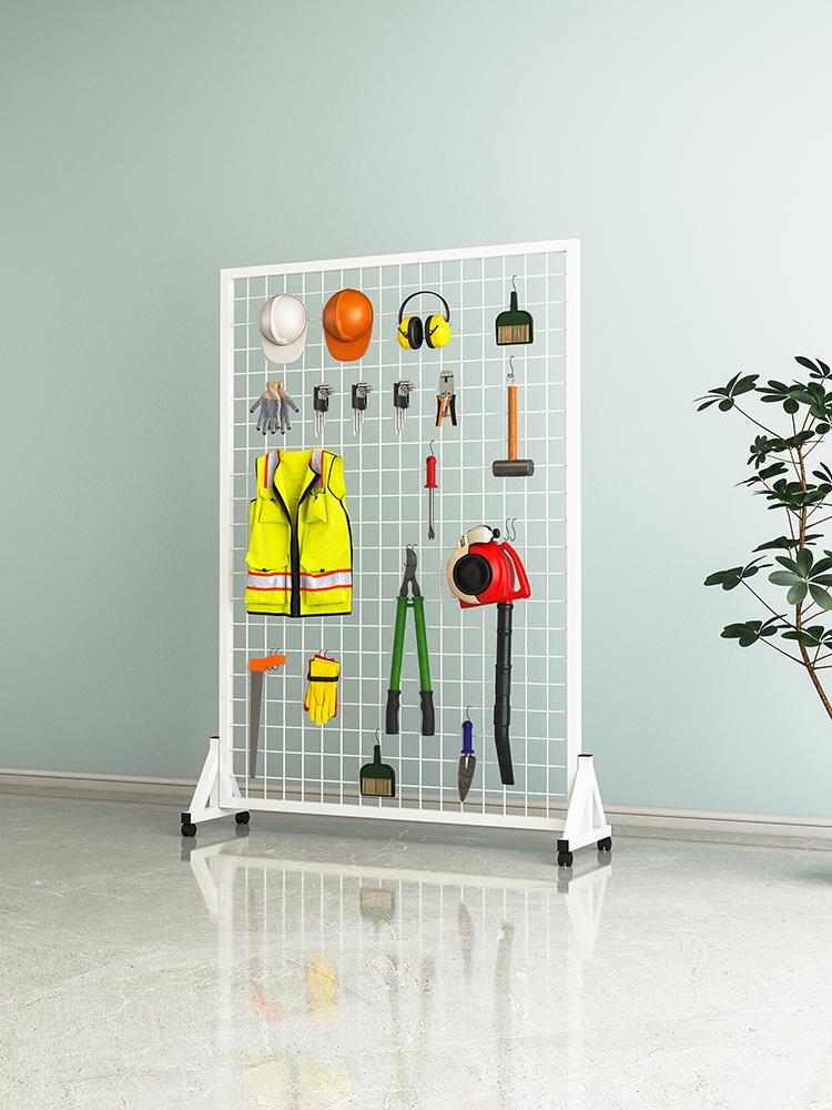 Мобильная сетчатая подставка для выставок детского сада и школы, искусства и ювелирных изделий