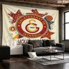 Custom Name Galatasaray2Printed Tapestry – Wall Hanging for Bedrooms, Dorms, and Home Decor
