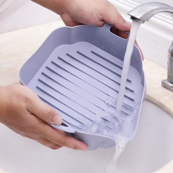 Practical Easy To Clean Multipurpose Grease-proof Microwave Safe Air Fryers Pot Kitchen Accessories Air Fryers Pot