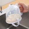 Plastic Washing Rice Bean Sieve Hands-Free Kitchen Quick Rice Cleaning Tool Portable Machine Washing Rice Sieve