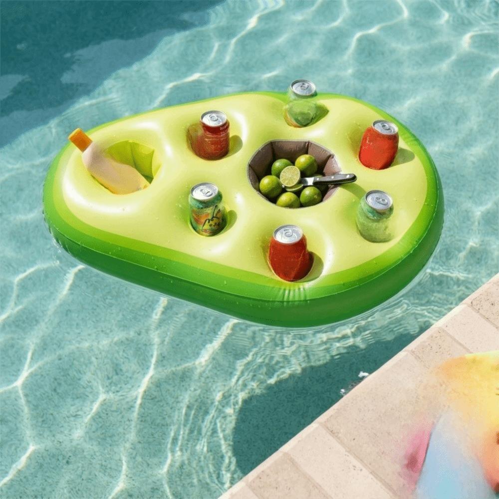 Blow Up Design Inflatable Pool Float PVC Material Floating Bar Tray Swimming Accessory