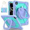 Portable Kids Tablet Cases for IPad Air13/Pro13 Pro Air 13 2026/2025 M5/M4/M3/M2 Case Cover Rotating Stand PC+Silicone Shell