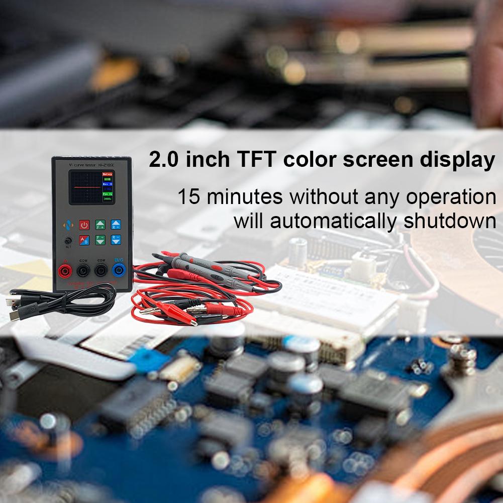 Двухканальный тестер кривой VI, 18-ступенчатый частотно-регулируемый тестер печатной платы, двухканальный тестер кривой VI, тестер ASA