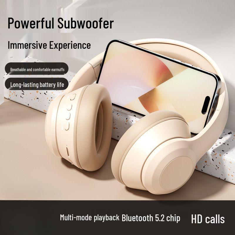 Беспроводная Bluetooth игровая гарнитура с кошачьими ушками и шумоподавлением для ноутбуков и мобильных устройств