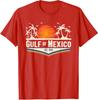Gulf Of Mexico Retro Vintage Beach Present Gift Unisex T-Shirt