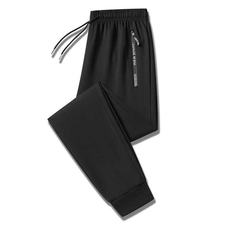 Мужские весенние и осенние зимние новые длинные брюки, прямые свободные спортивные брюки для ванной комнаты, простые и универсальные повседневные брюки для мужчин