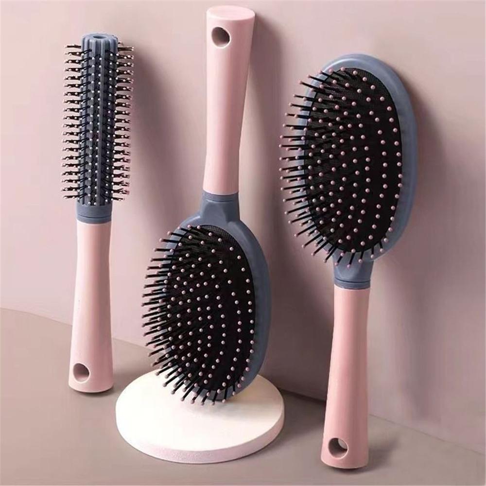 Wet & Dry Detangling Hair Brushes Faster Blow Drying Curling Comb Trendy Cushion Brush  for Women