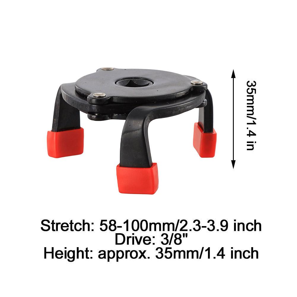 Автомобильный масляный фильтр ключ 3-х кулачковый ключ съемник ремонтные инструменты замена масла аксессуары для грузовика прицепа внедорожный 4x4 мотоцикл универсальный