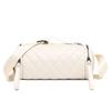 New Diamond Crossbody Shoulder Bag Bucket Bag Large Capacity Crossbody Bag Round Barrel Simple Women's Retro Bag